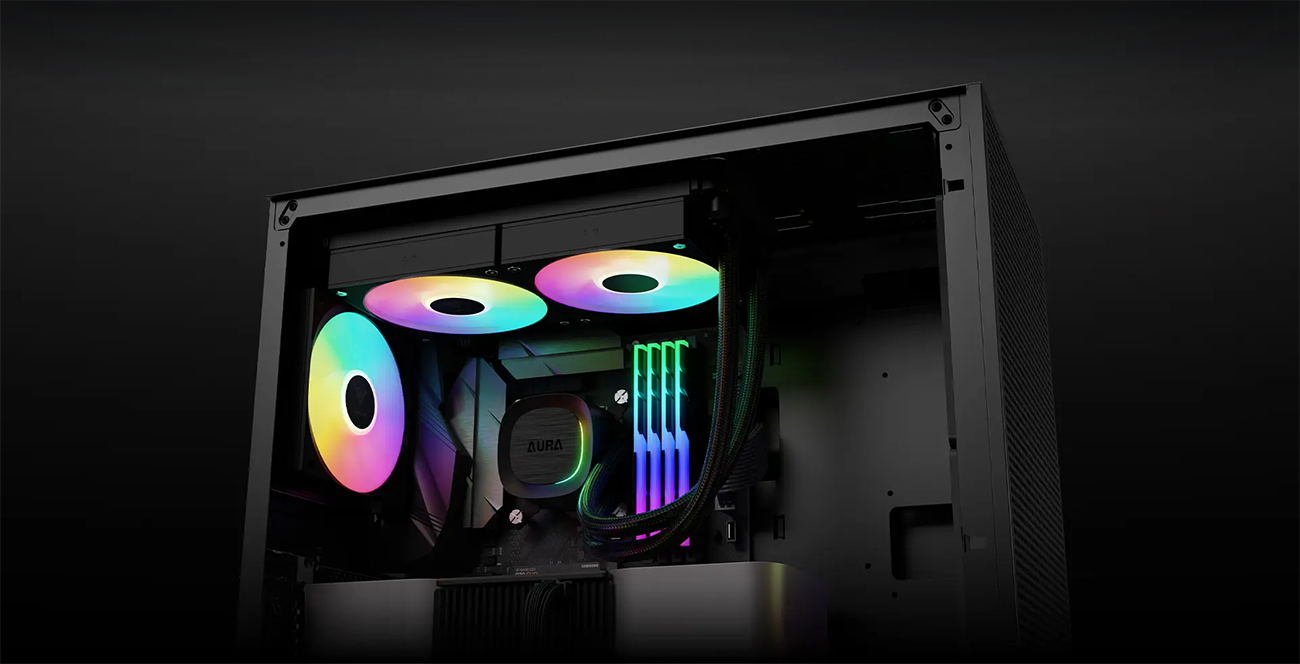 GAMDIAS AURA GL240 V2 240mm AIO Liquid CPU Cooler