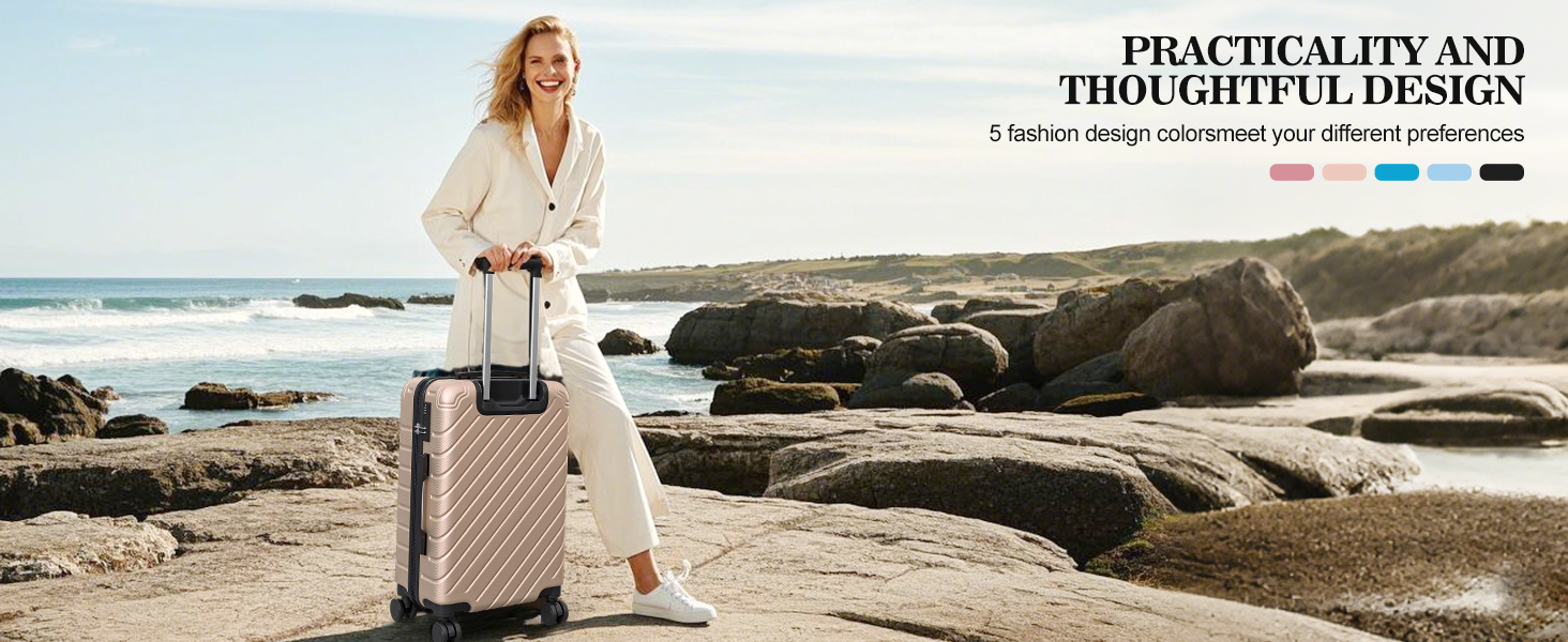 4 piece luggage luggage set