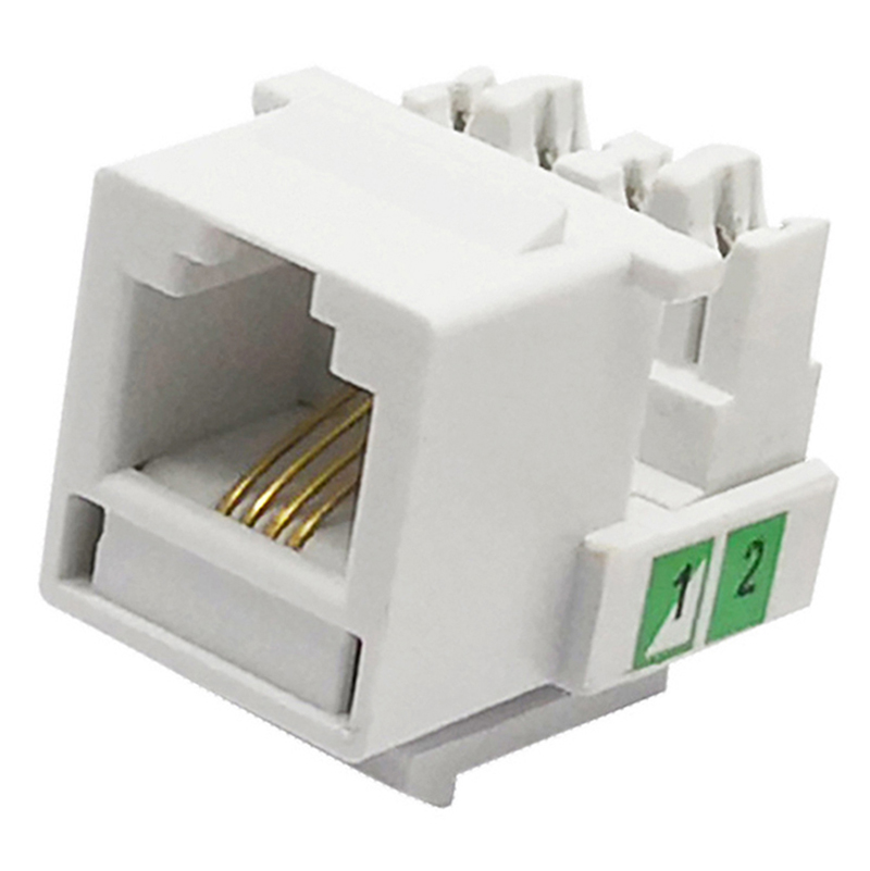 10 PCS Telephone Line Module Keystone Plug