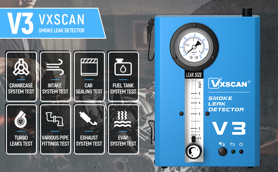 VXSCAN V3 Smoke Machine for Cars Smoke Leak Detector – VXDAS Official Store