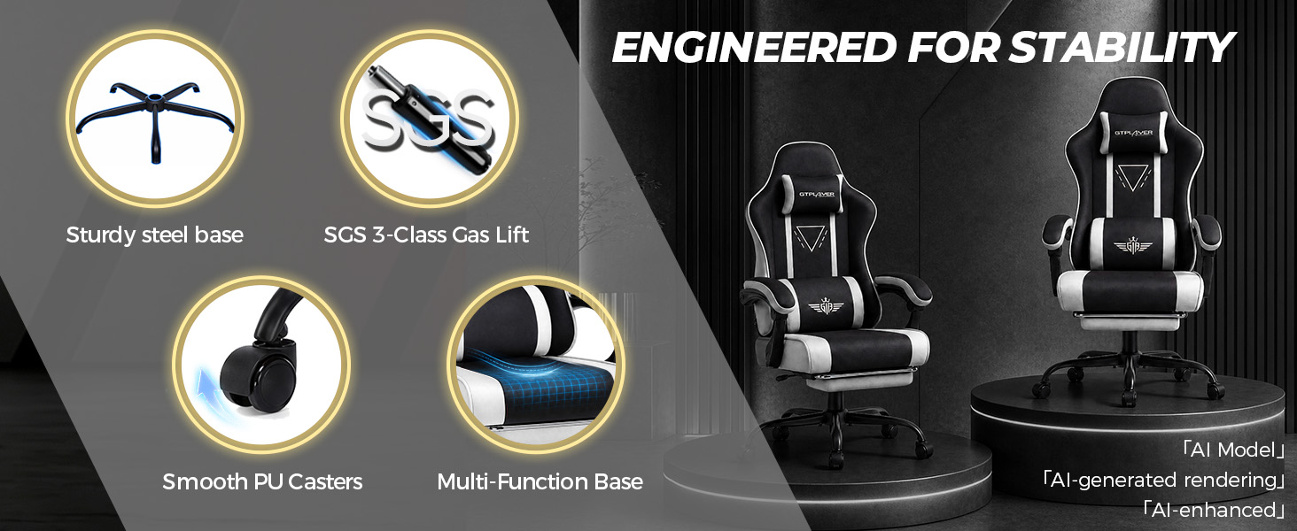 Video Gaming Chair Fabric