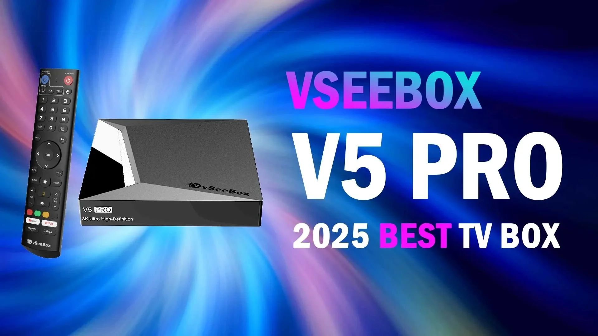 vSeeBox is one of the best-selling TV boxes full of Android. To use our vSeeBox, just plug it into t