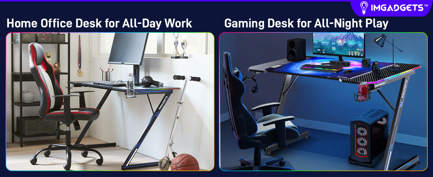 Gaming Desk with LED