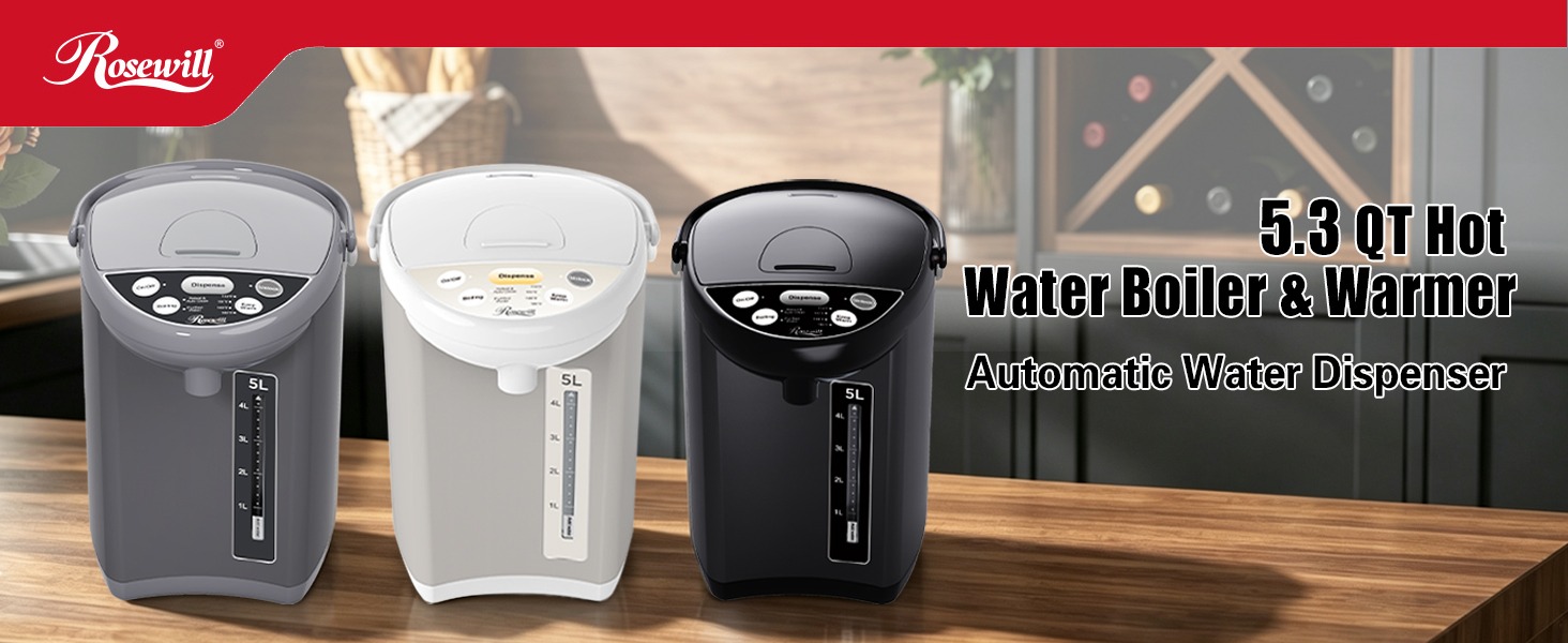 Rosewill RHAP-25002BK Electric Hot Water Boiler and Warmer