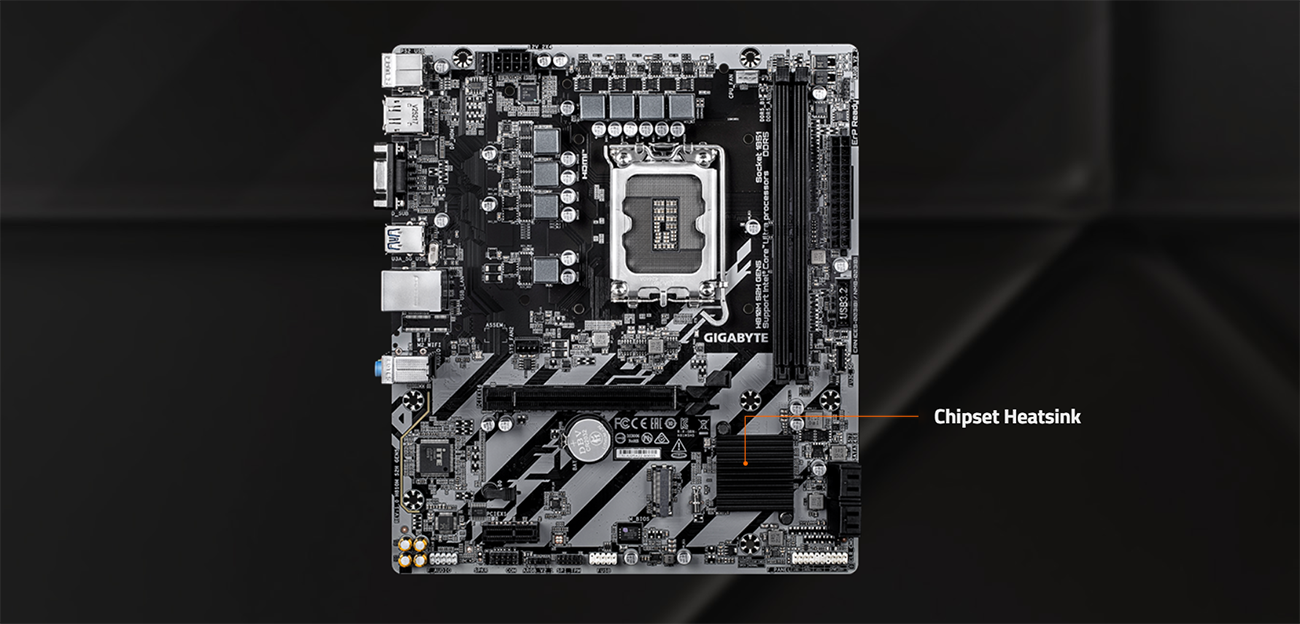 GIGABYTE H810M S2H GEN5 Motherboard