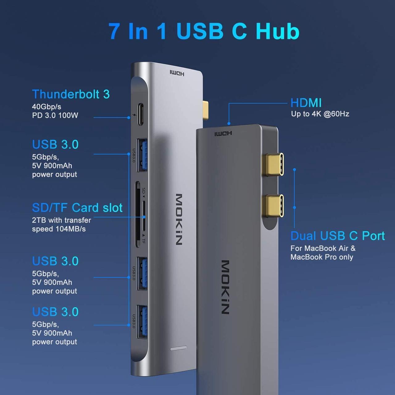7 ports