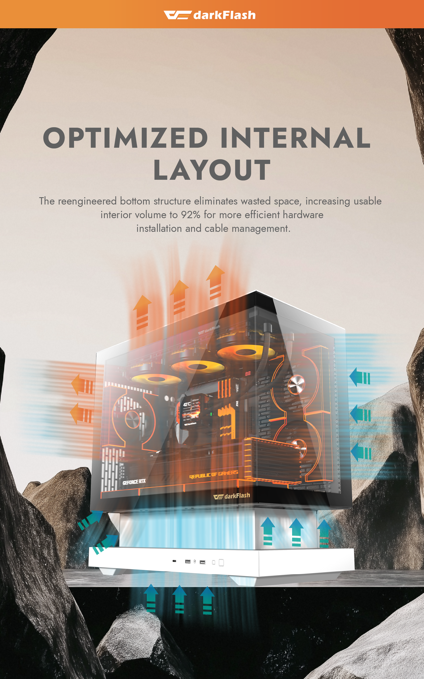 FLOATRON F1 M-ATX PC Case