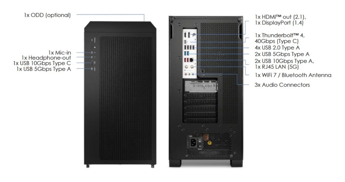 MSI PRO DP400 AI Business Desktop 