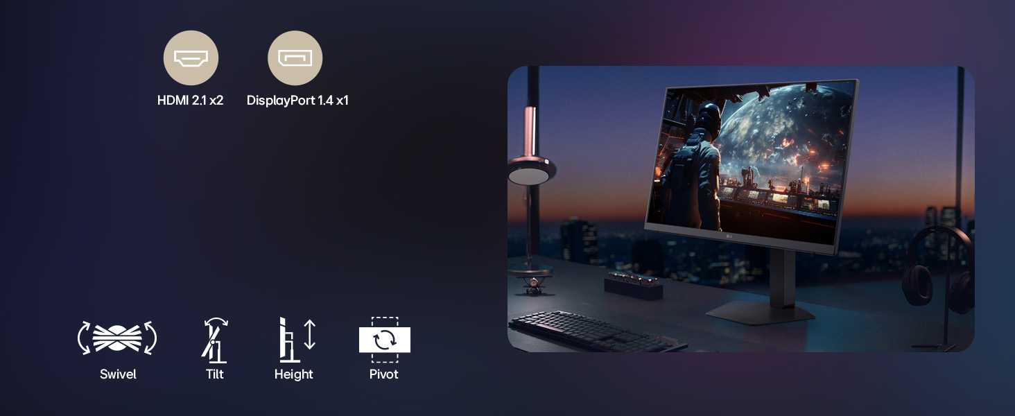 LG UltraGear 27G440A-B Gaming Computer Monitor