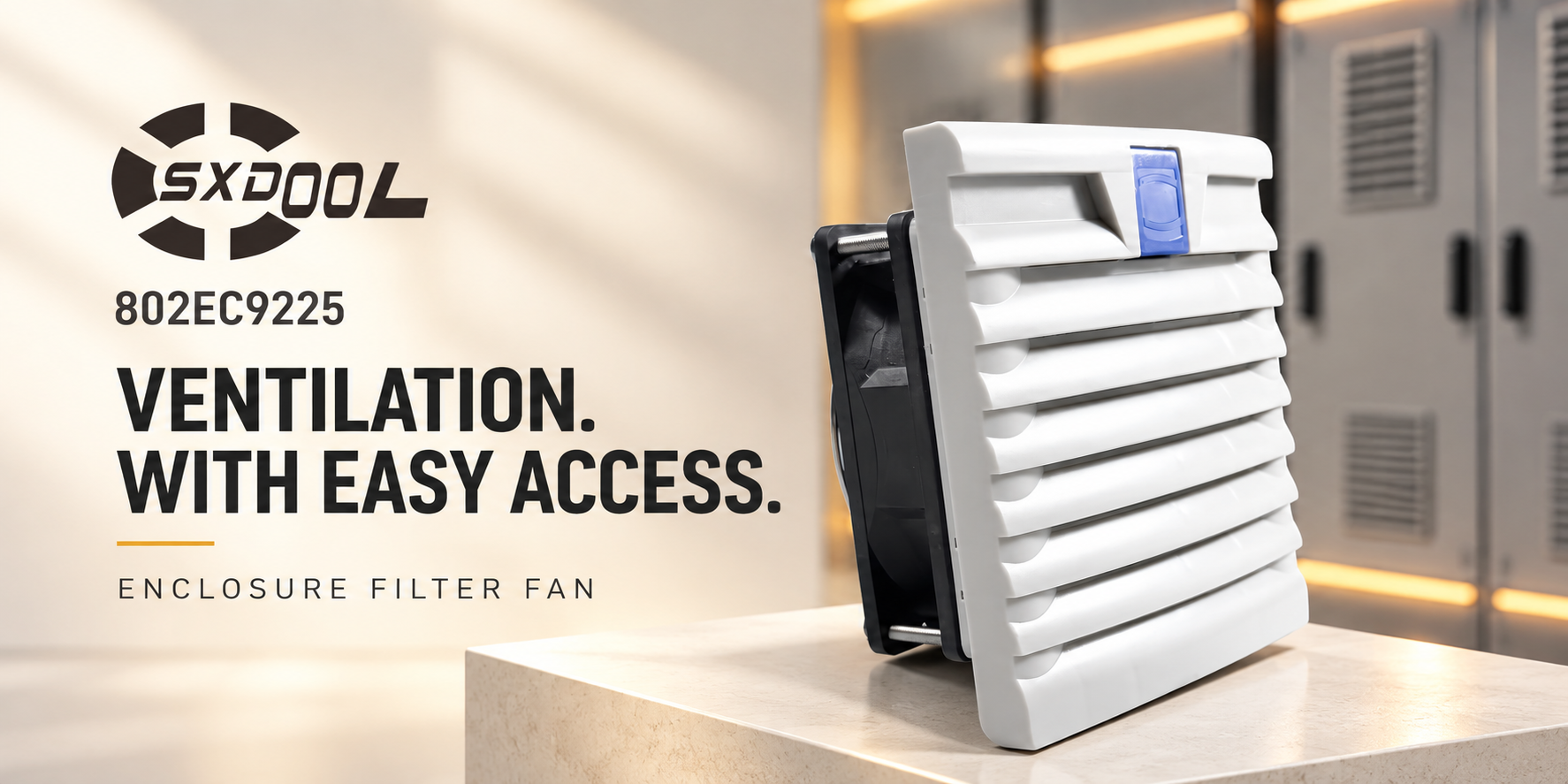 SXDOOL 802EC9225 enclosure filter fan