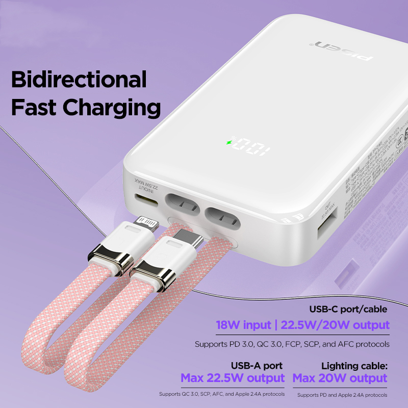 PISEN TP-D165 Colorful Power Bank