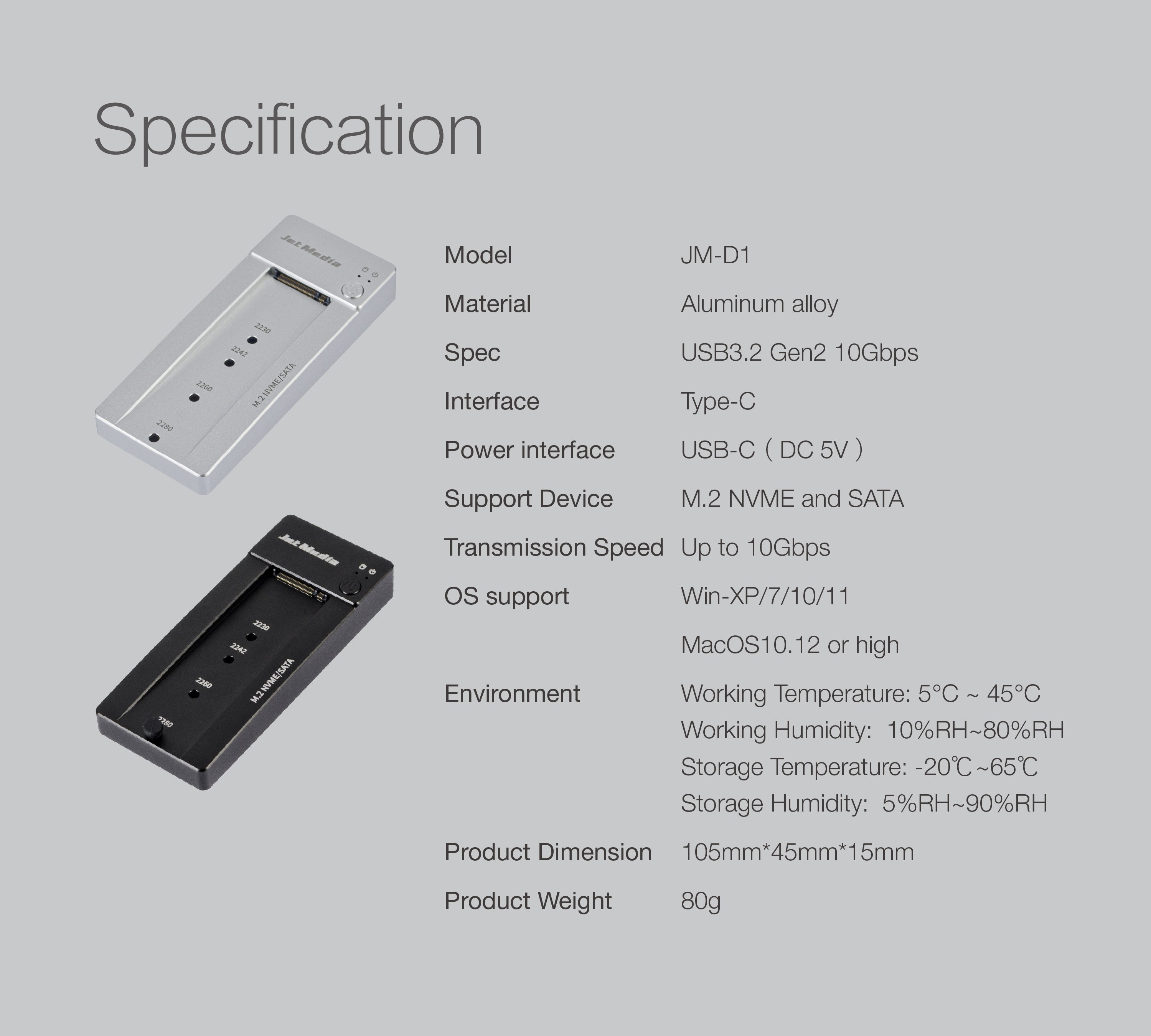 JMD1 Docking Station