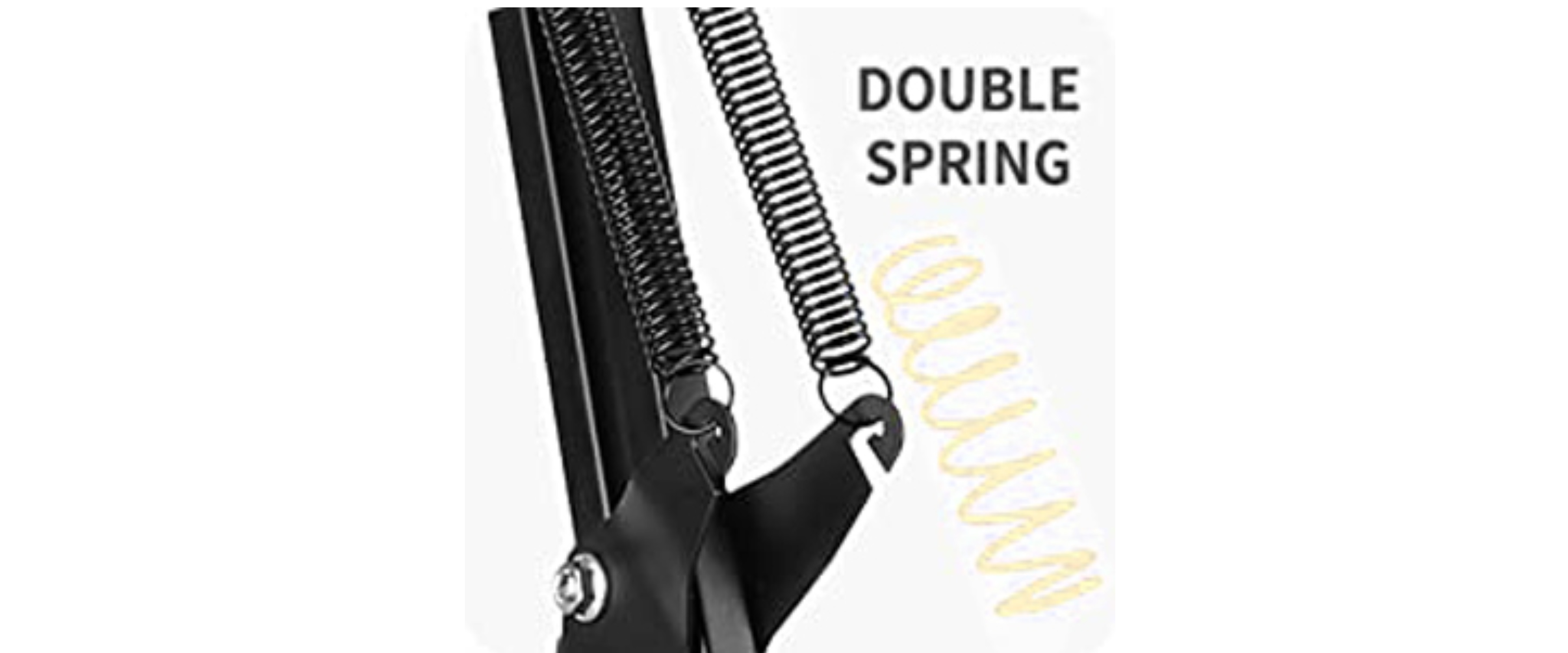 Anivia double spring scissor arm, sturdy metal boom arm for light