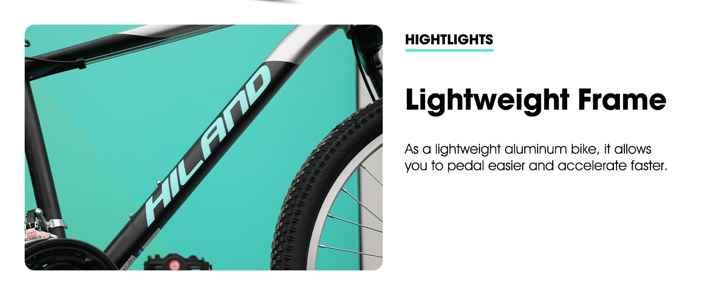 mountain bike MTB mountain bicycle men women adult mens womens 18 speed suspension fork