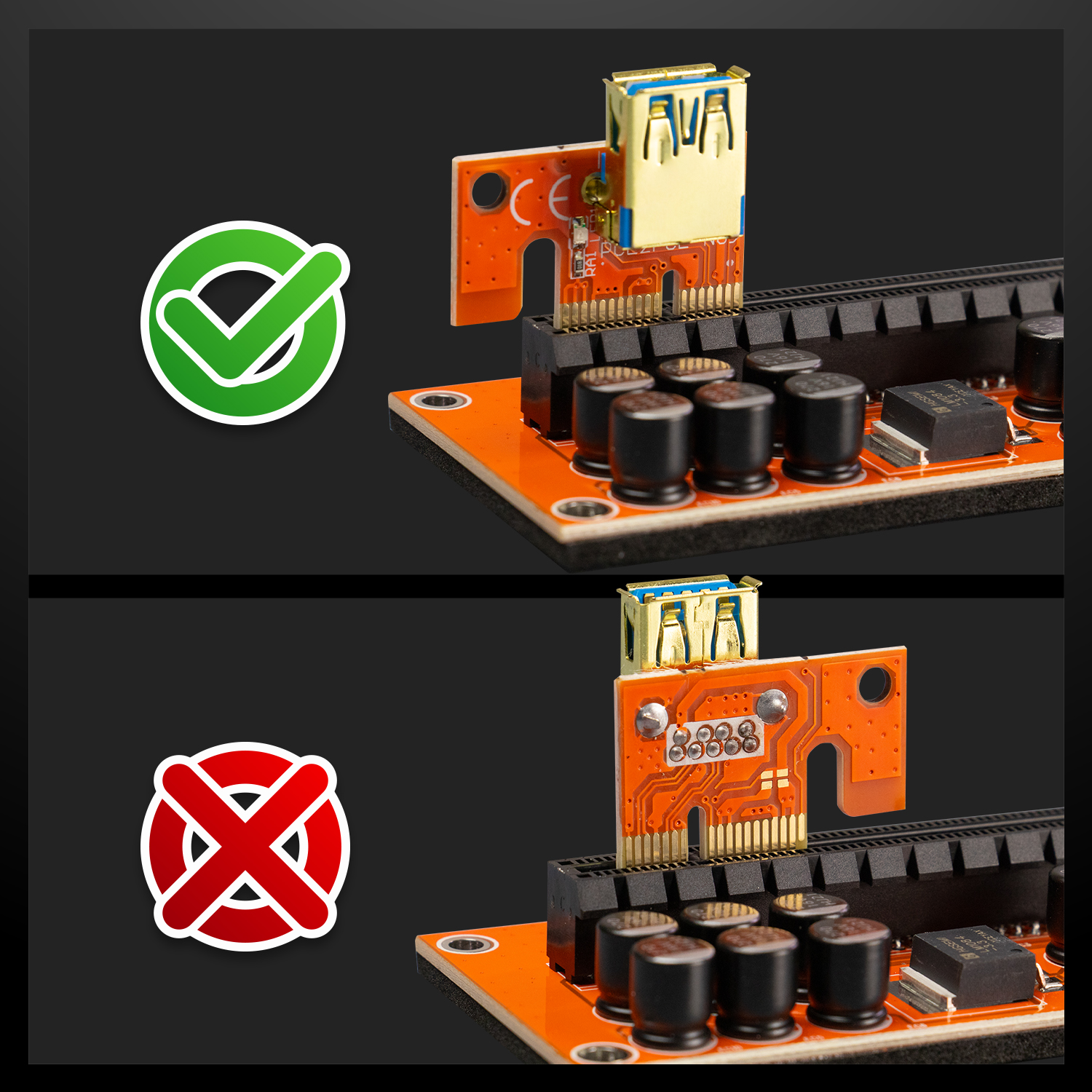 Pcie riser, v011 pro, gpu mining, crypto riser, pcie slot extension cable,