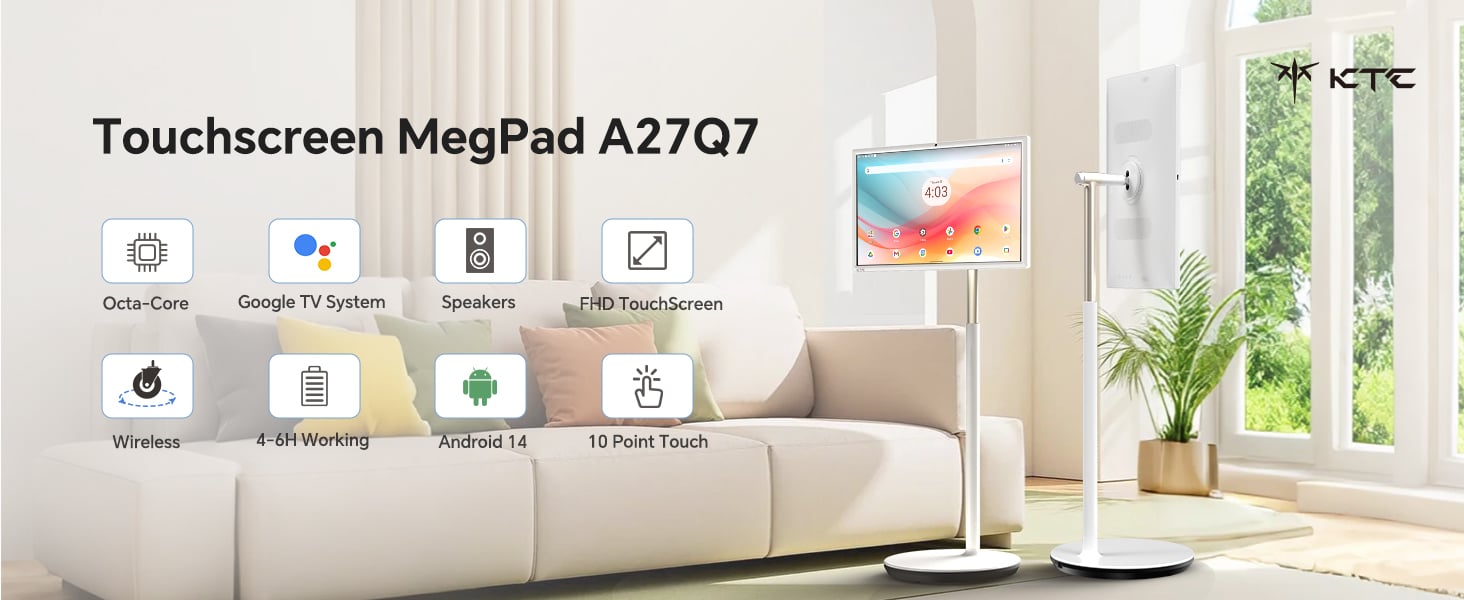 KTC Touchscreen MegPad A27Q7