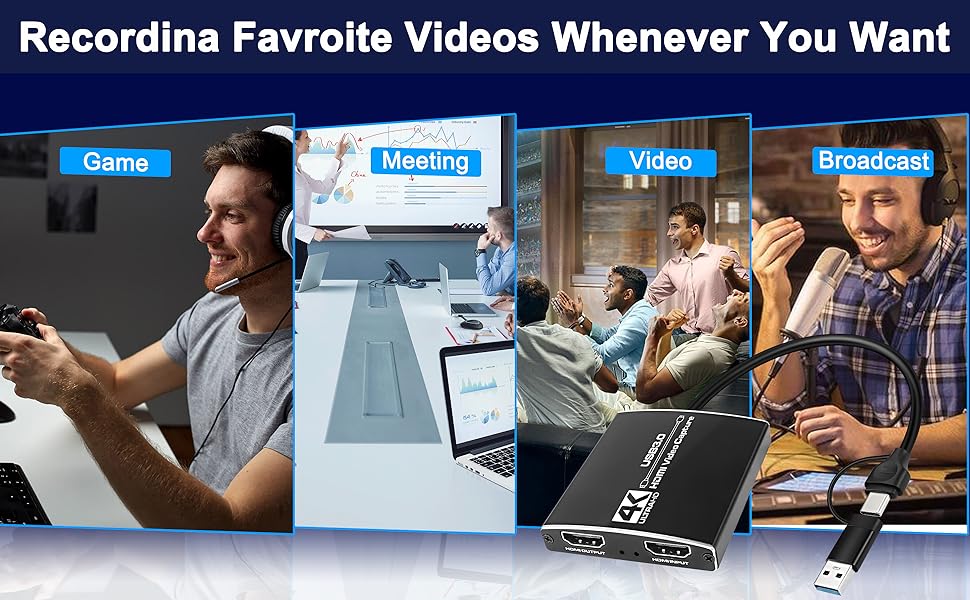 4K HDMI Capture Card