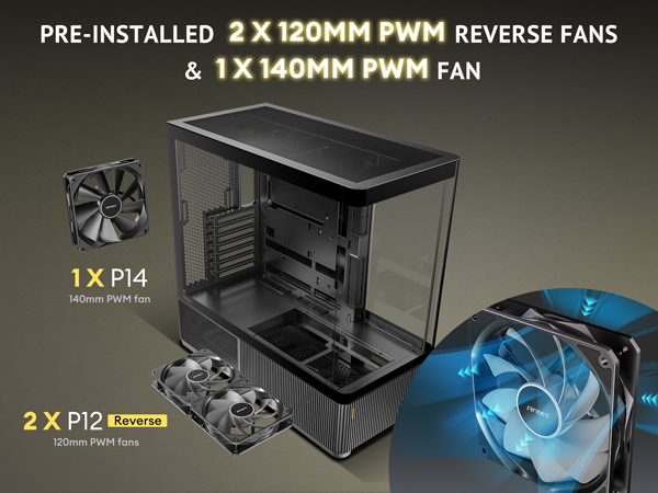  Antec C6 Curve Air Mid-Tower Case