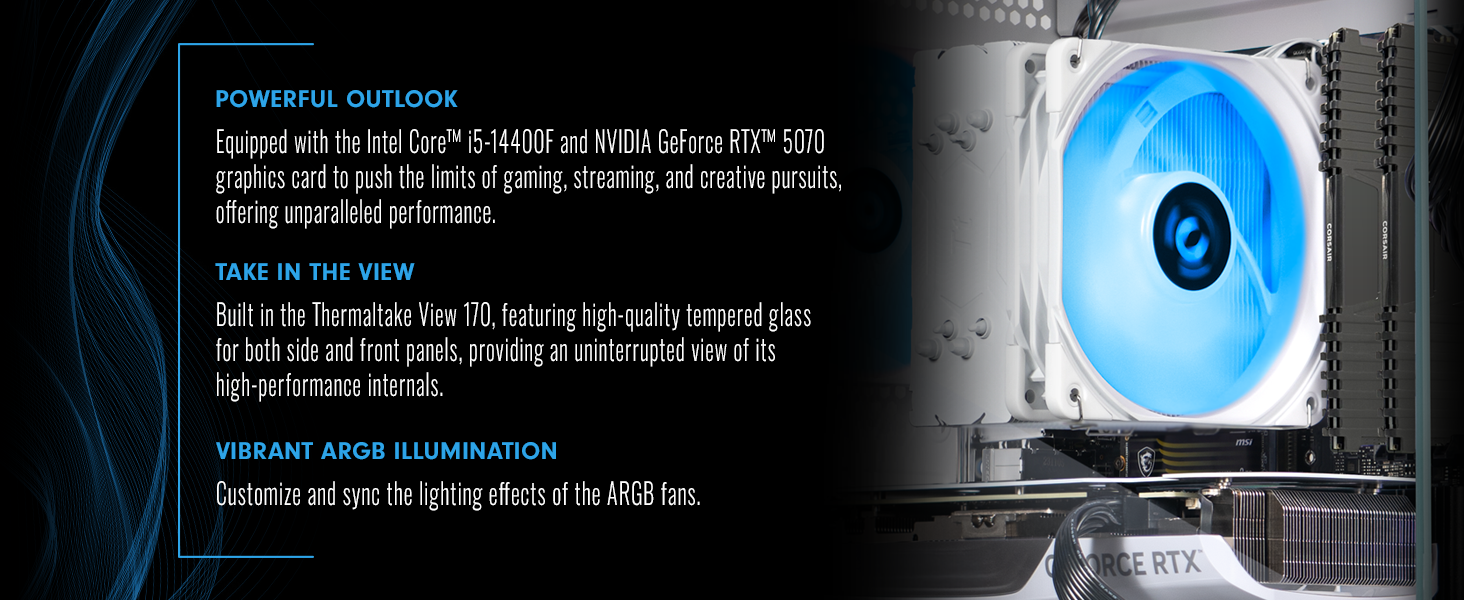Thermaltake LCGS NE i1470-V170S R4 Gaming Desktop