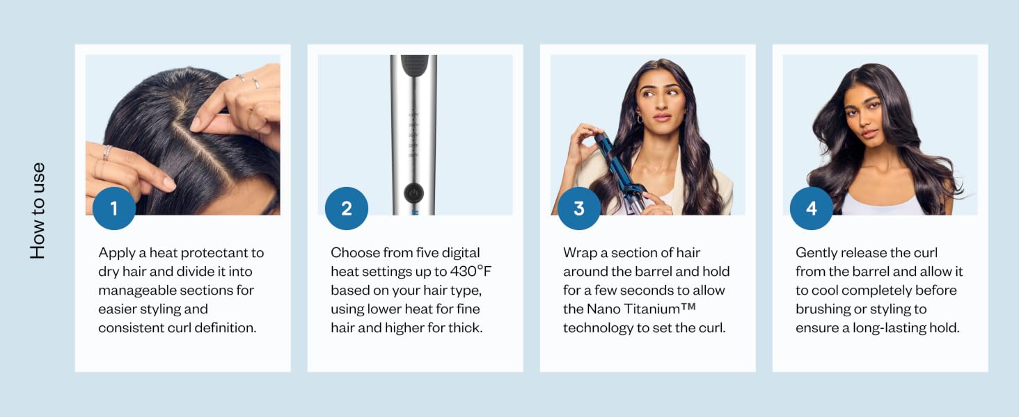 BaBylissPRO Nano Titanium™ 1½-inch Curling Iron