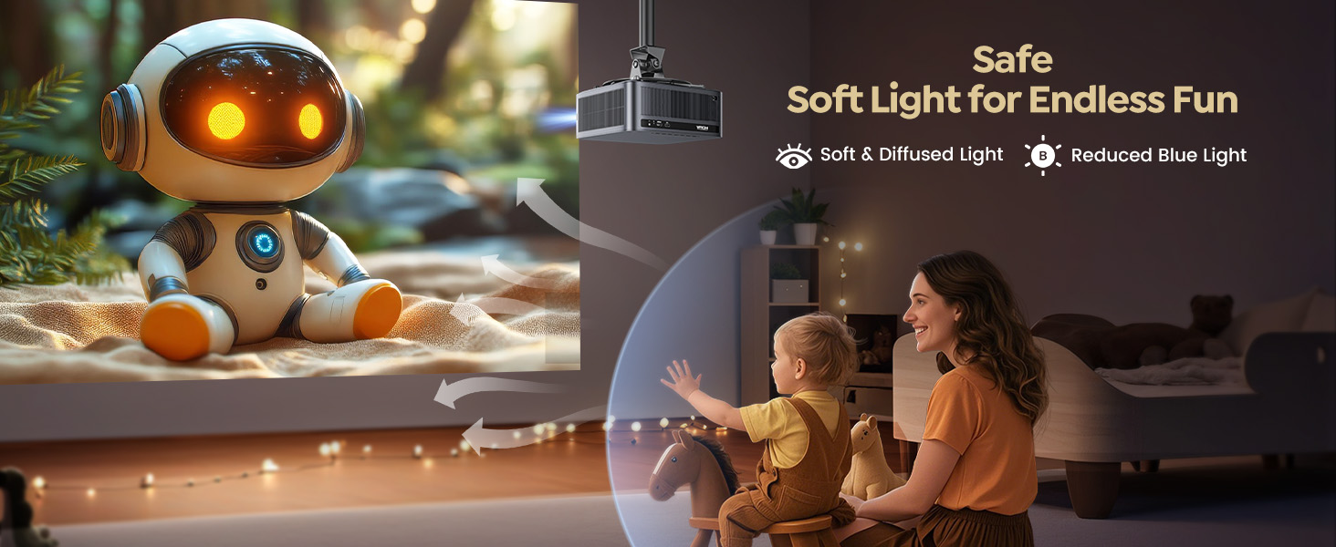 WiMiUS G2 Official Google TV 14.0 Projector