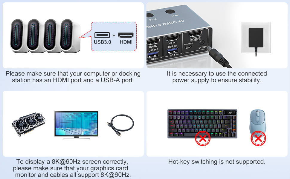 4-Port USB 3.0 Hub with USB-C