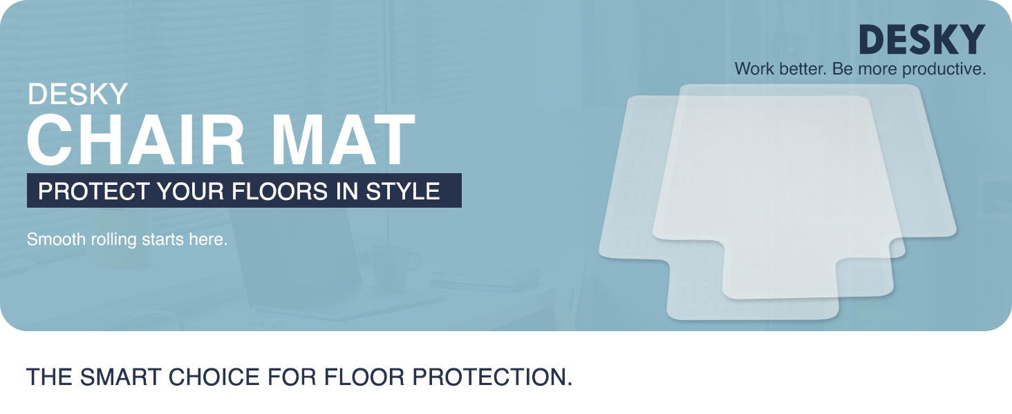chair mat, floor protector, office chair mat, desk mat, hard floor mat, carpet mat, clear mat