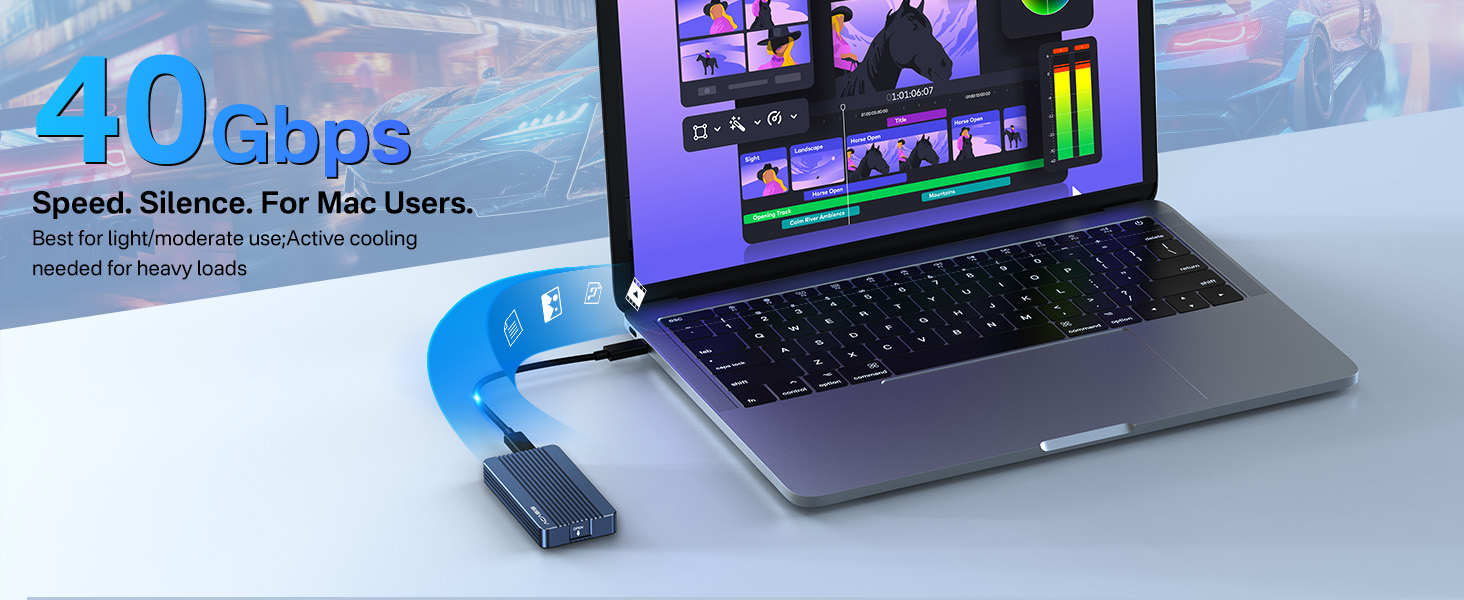 40Gbps Mac Optimized Speed