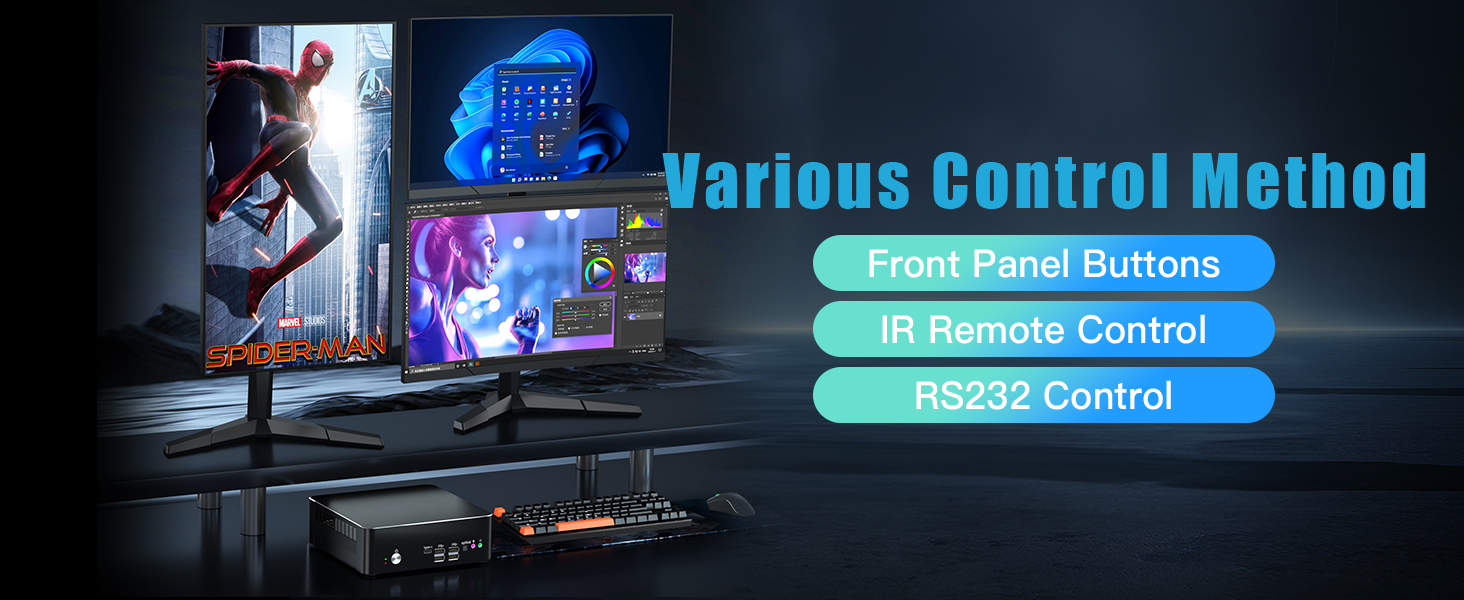 HDMI Matrix Switch 8x8 4K