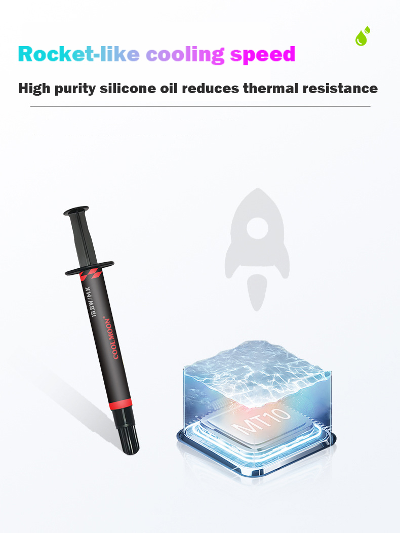 Creality Thermal Grease High Thermal Conductivity Non-conductive Non- Corrosive For Ender 3 V3 SE/KE/Ender 3 V3 Plus/K1 Max/K1C