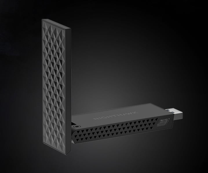 Netgear Nighthawk A9000-100PAS BE6500 WiFi 7 USB 3.0 Adapter 