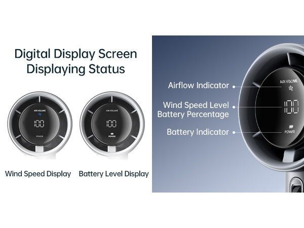 Digital Display Screen Dlsplaying Status