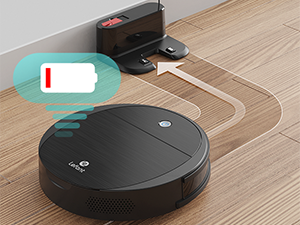 Lefant M210B Mini Robot Vacuum and Wet Mop Tangle-free Suction for Pet Hair  Low Pile Carpet Robotic Vacuum Cleaner Compatible