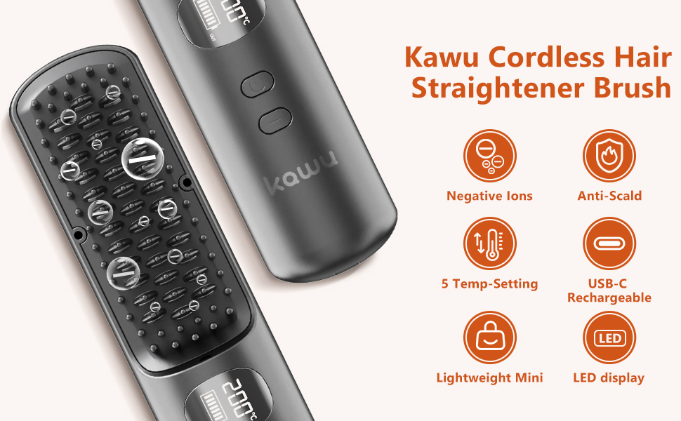 Kawu Cordless Hair Straightener: Six Advantages