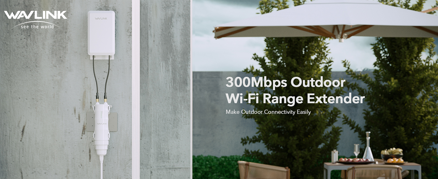 Outdoor WiFi Range Extender 2.4G CPE