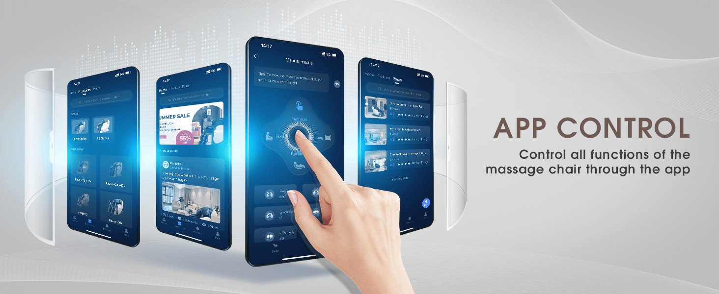 APP Control Massage Chair