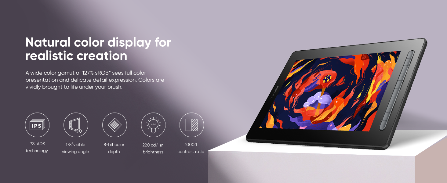 natural color display