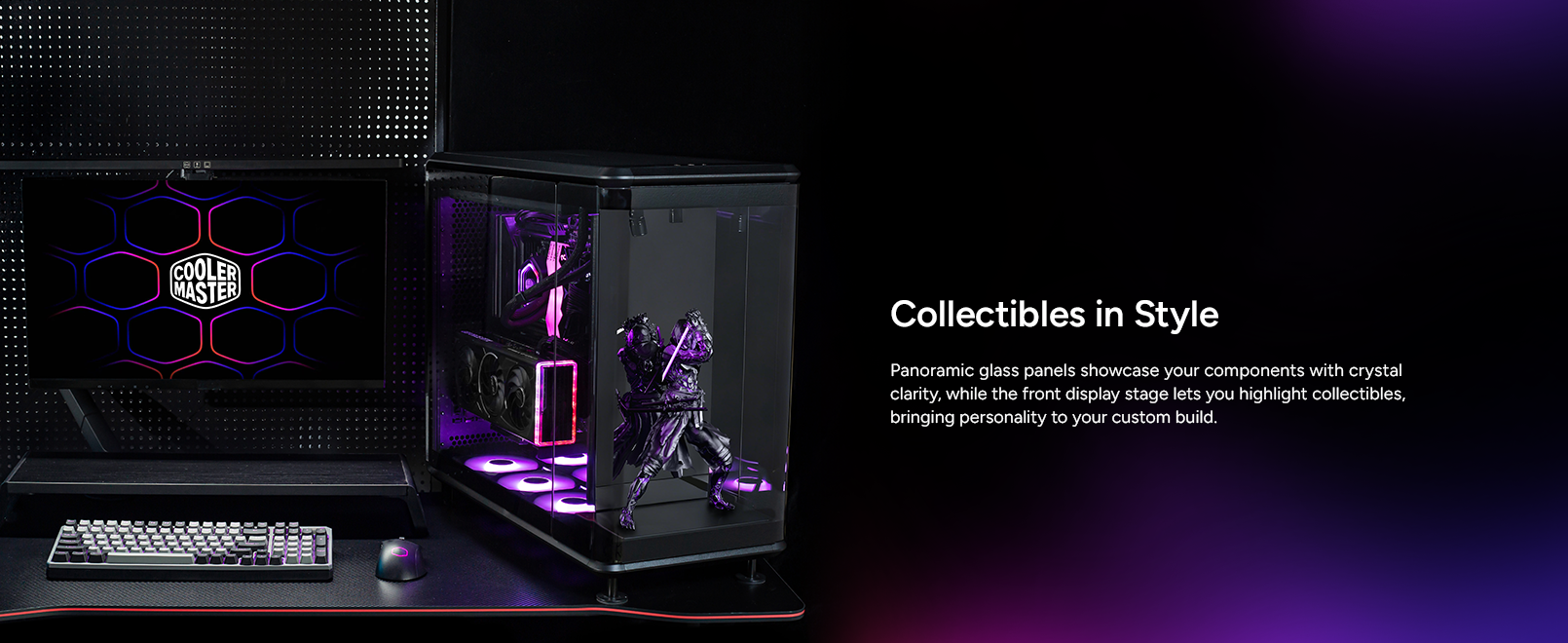 Cooler Master MasterFrame 360 Panorama ATX Mid-Tower PC Case