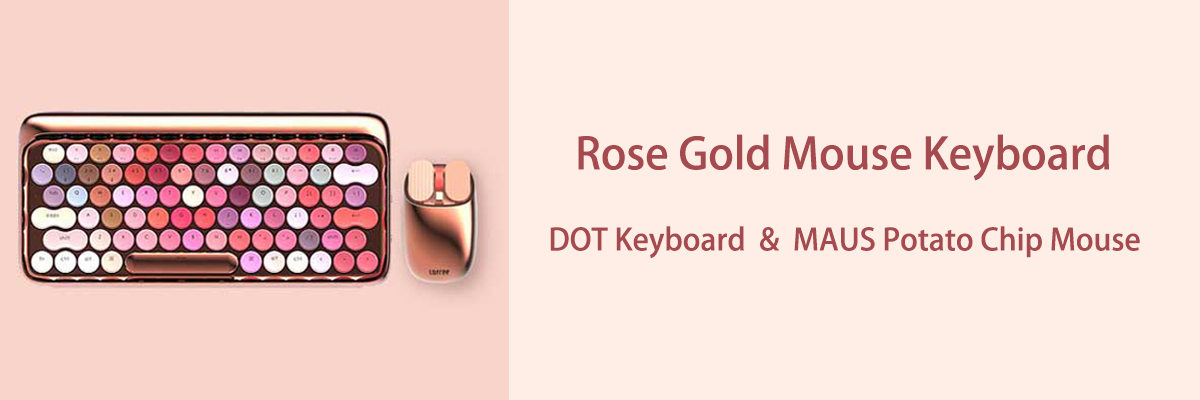 rose gold keyboard