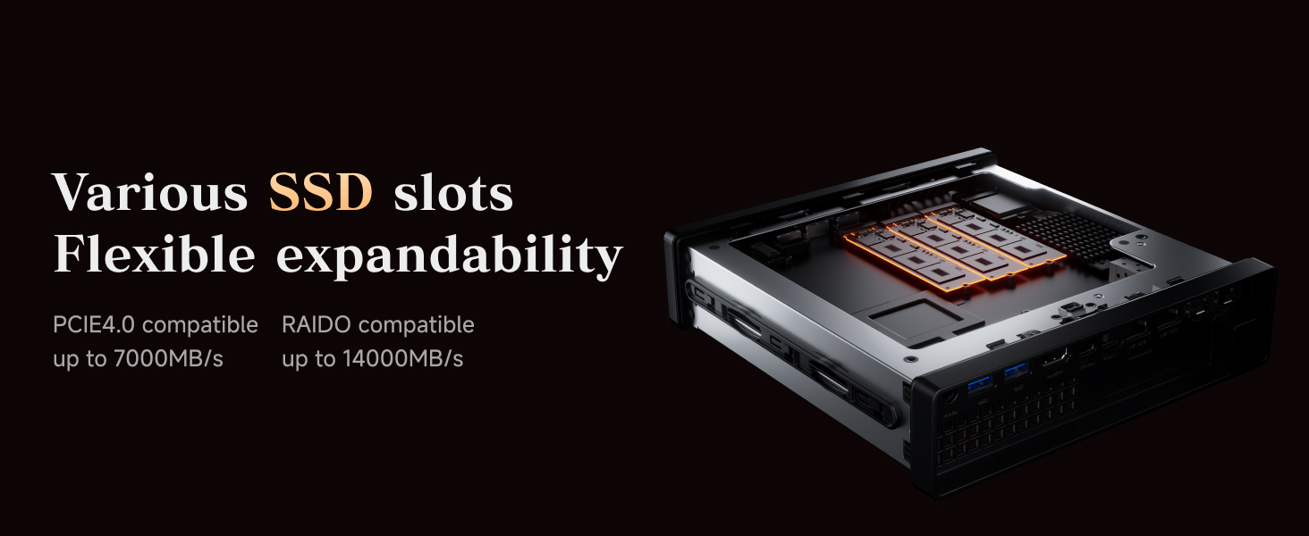 MINISFORUM Mini PC MS-A2 Mini Workstation