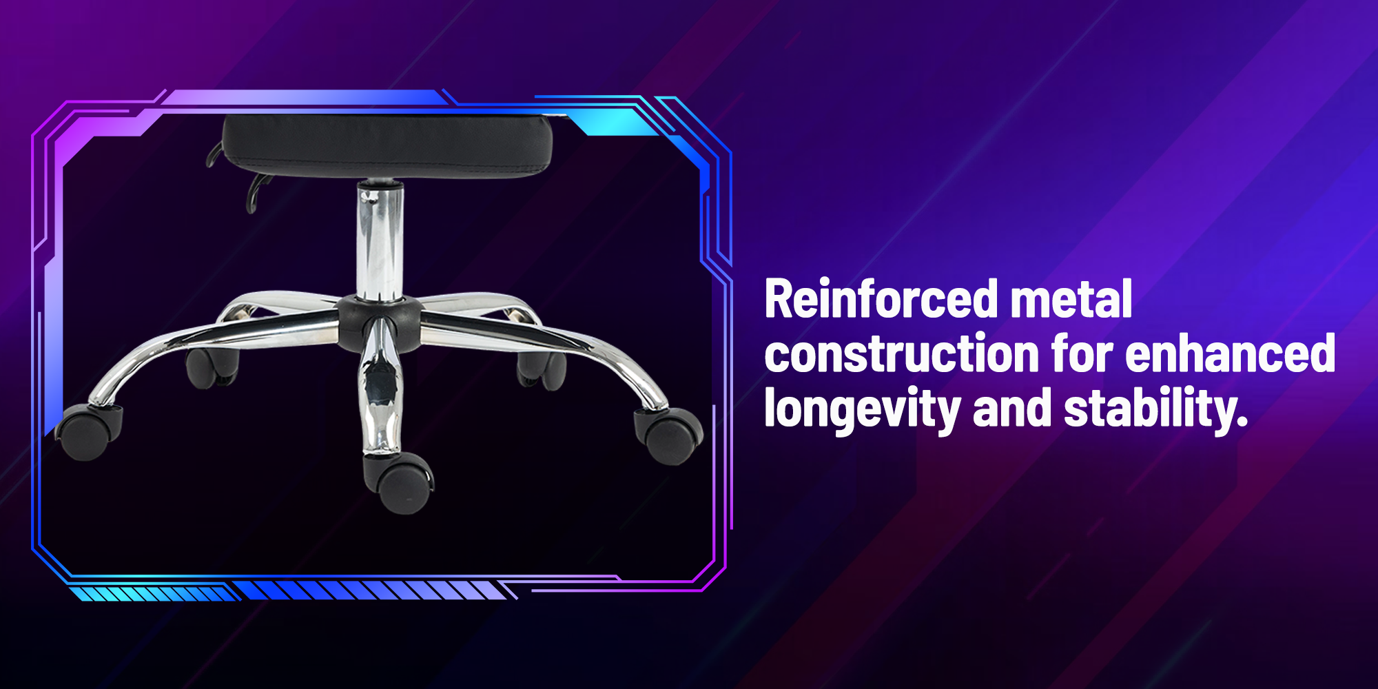 Reinforced metal construction