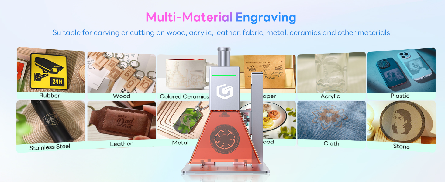 Multi-Material Engraving