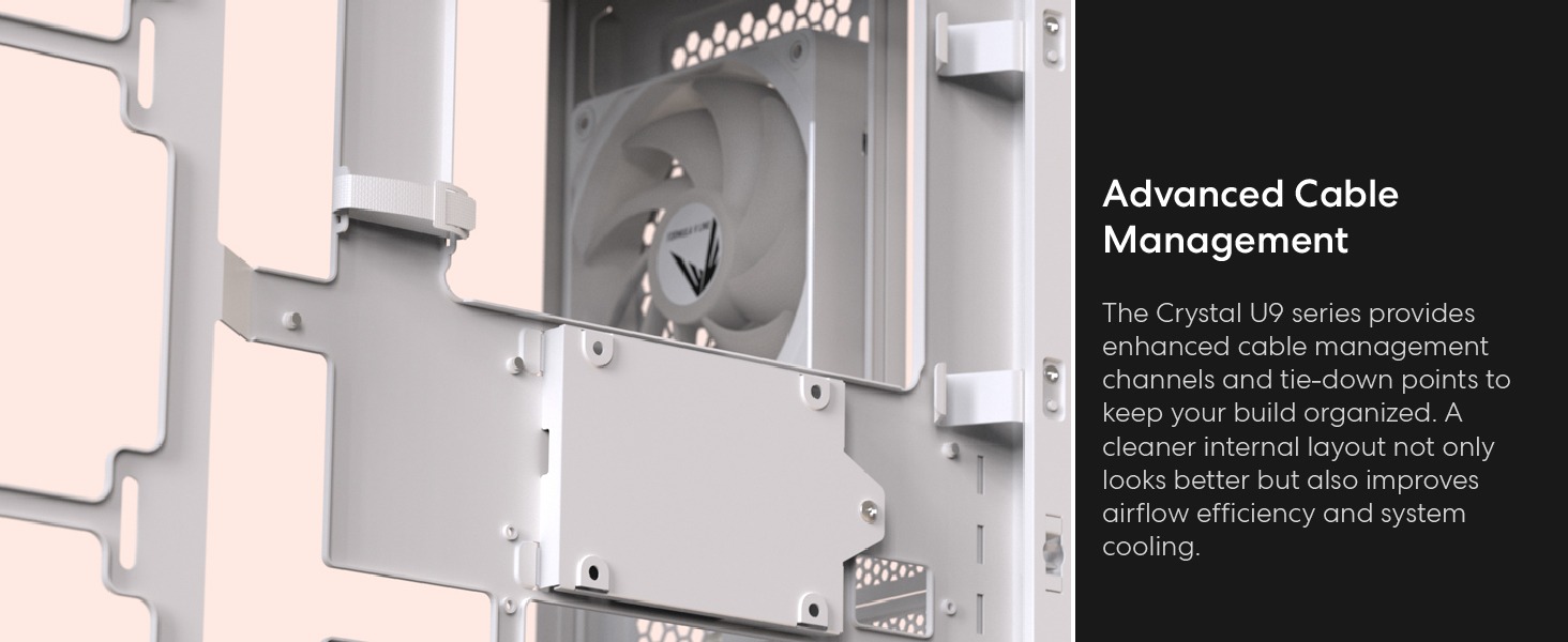Formula V Line Crystal U9 Mid-Tower PC Case