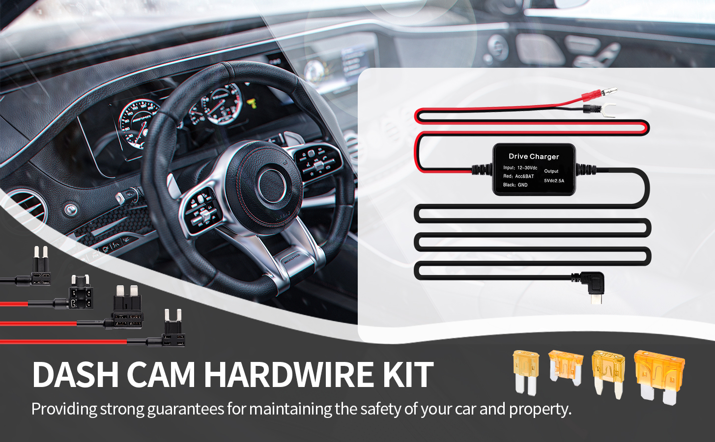 Dash Cam Hardwire Kit