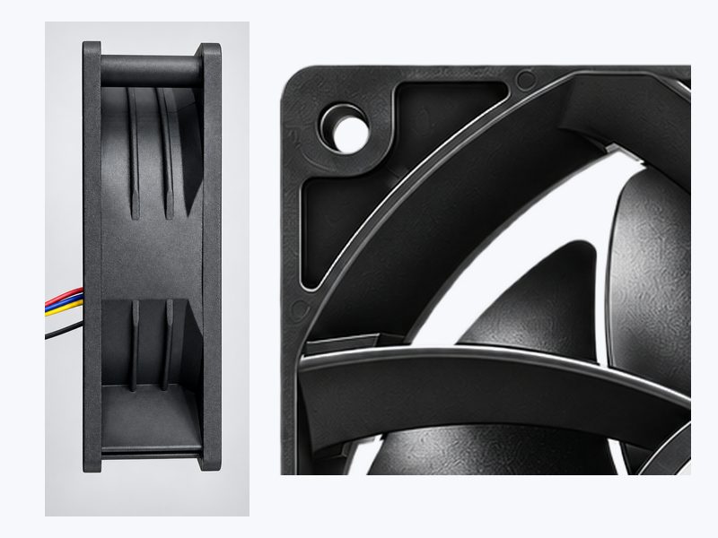 SXD12038B12H-PWM 120 x 120 x 38mm dimensions