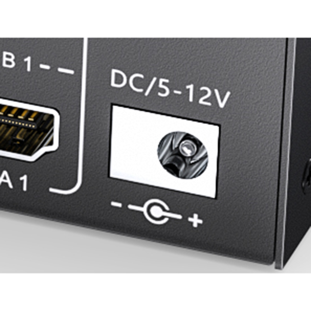 12V Power Port A 12V power adapter is included in the package, which solves the problem of insuffici