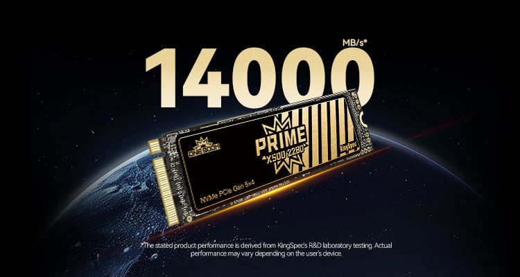 Speed up to 14000MB/s