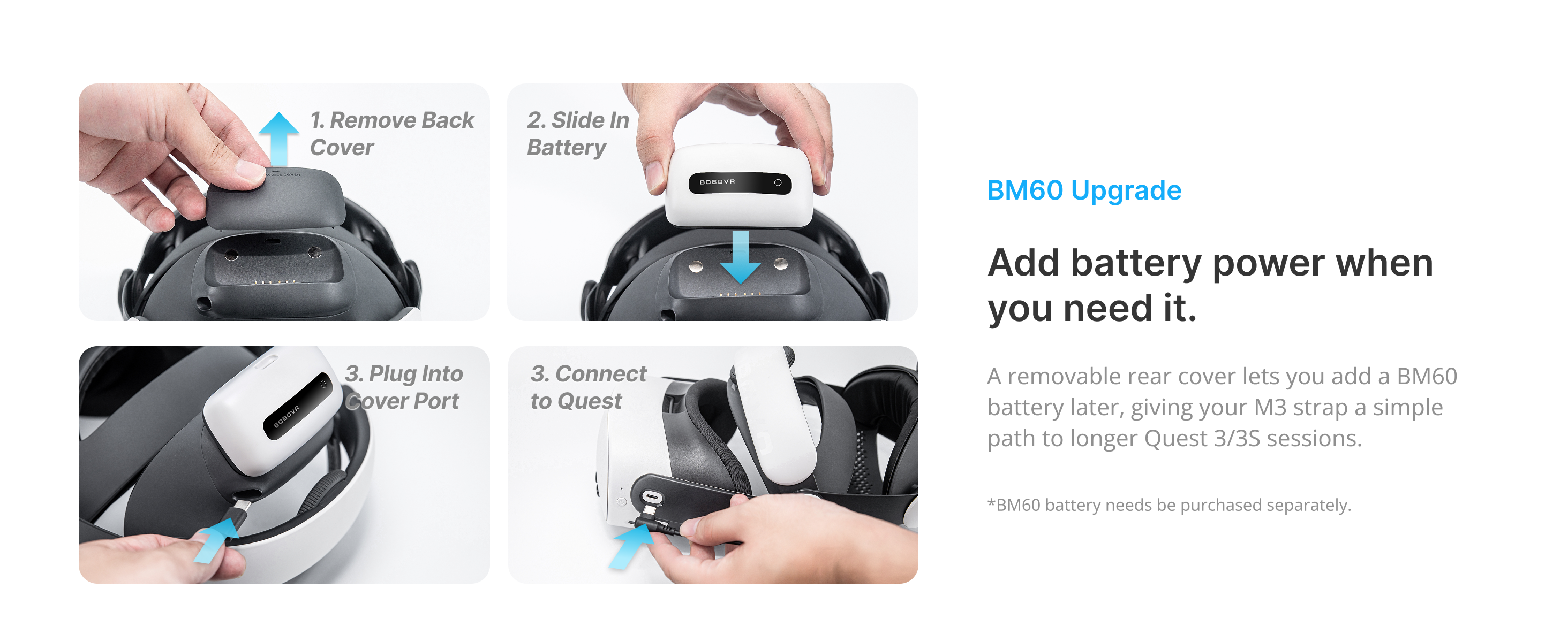 BOBOVR M3 Head Strap