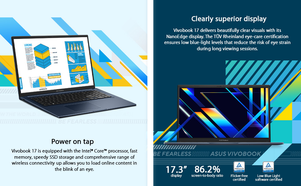 Power on tap, Clearly superior display