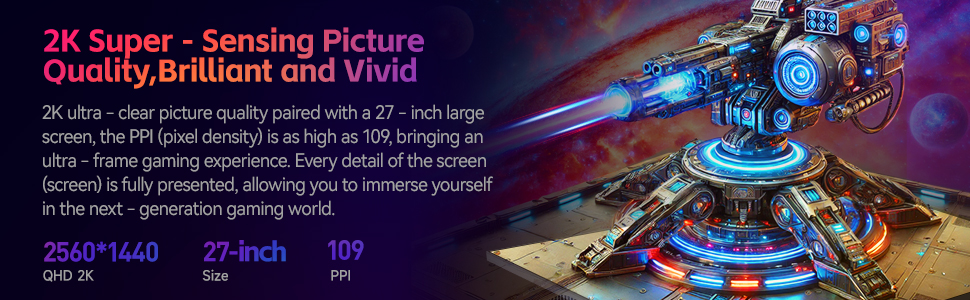 HKC G27M5Pro Gaming Computer Monitor